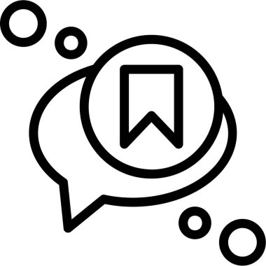 kabarcık sohbet iletişim simgesi