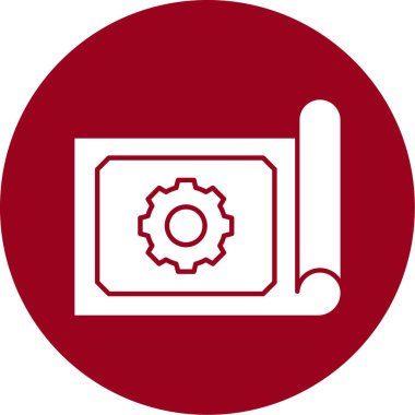 Bir dişli simgesinin illüstrasyonu