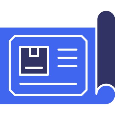 Kitap. Web simgesi basit illüstrasyon