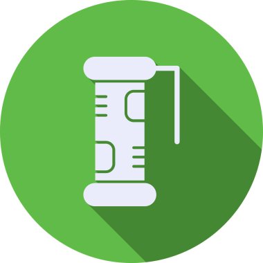 Tıbbi bir simgenin vektör illüstrasyonu