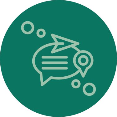 Seo simgesinin vektör illüstrasyonu