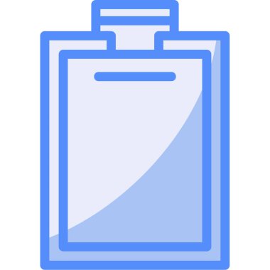 Pil. Web simgesi basit illüstrasyon