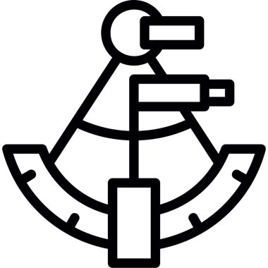 Çapa. Web simgesi vektör illüstrasyonu