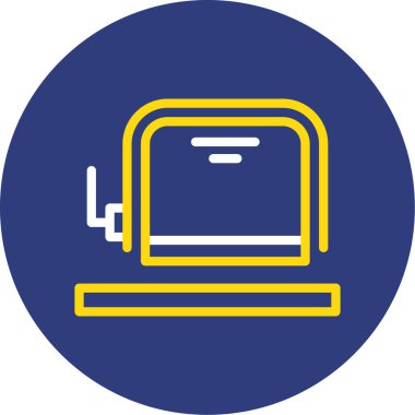 Cüzdan Çift Hat Çemberi, Vektör Resimleri