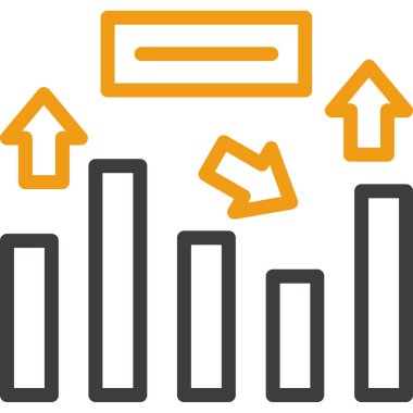 bar grafiği grafik çizelgesi simgesi