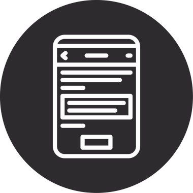 seo modern simgesinin vektör illüstrasyonu