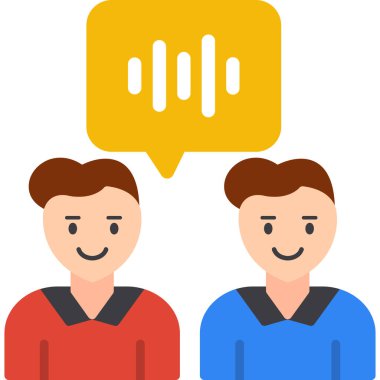 iş iletişimi insanları simgesi