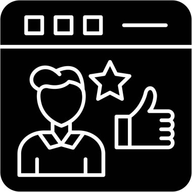 Kart. Web simgesi basit tasarım