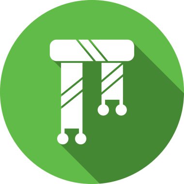 Patenler düz vektör simgesi