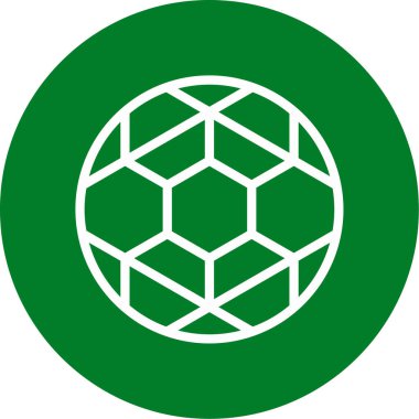 Küresel simge vektör illüstrasyonu