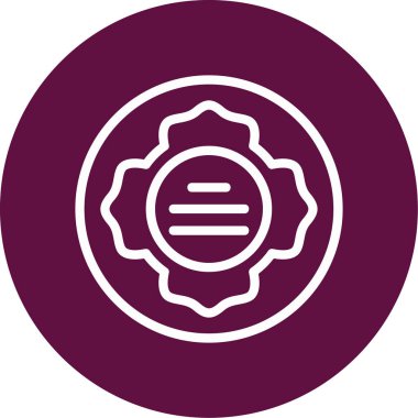 Modern eğitim ikonunun vektör illüstrasyonu