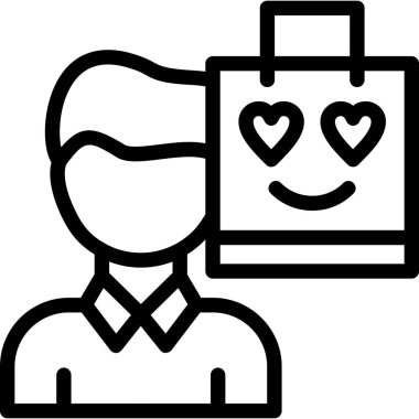 Aşk çifti aşk ikonu ana hatlarıyla