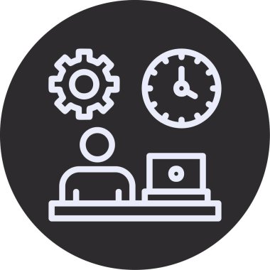 seo modern simgesinin vektör illüstrasyonu