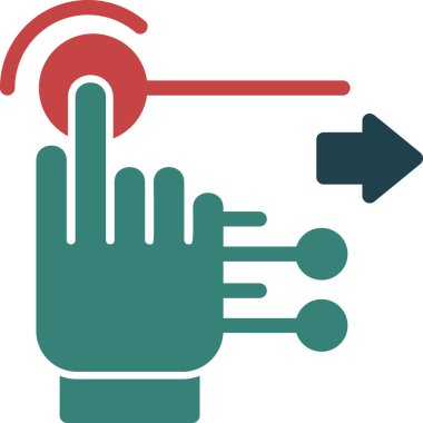 Simgeye düz bir şekilde tıklayın