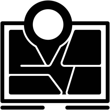 konum haritası gezinme simgesi