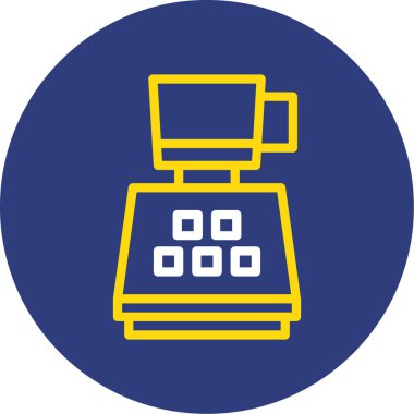 Modern b 'nin vektör illüstrasyonu eksik simgesi