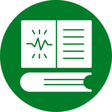 Tıbbi raporun vektör çizimi