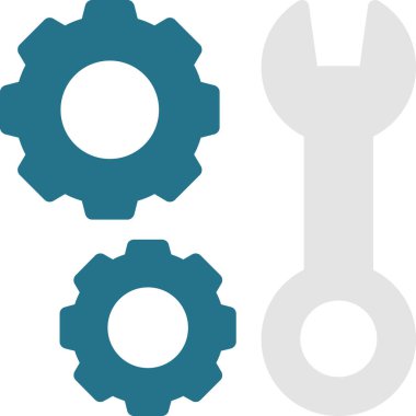 Aletler. Web simgesi vektör illüstrasyonu