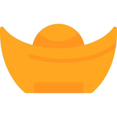 Kovboy şapkası simgesi, düz tasarım.