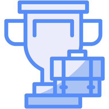 Kupa kupası simgesi - taslak biçiminde