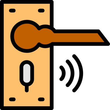 kapı anahtarı güvenlik simgesi