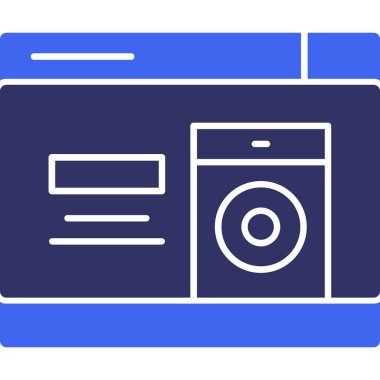 Modern b 'nin vektör illüstrasyonu eksik simgesi