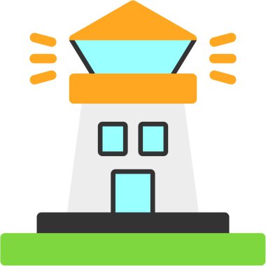 Bina. Web simgesi basit tasarım