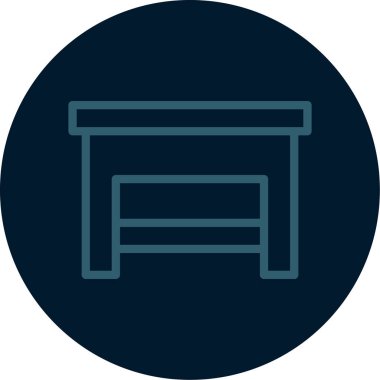 tablo simgesi vektör illüstrasyonu