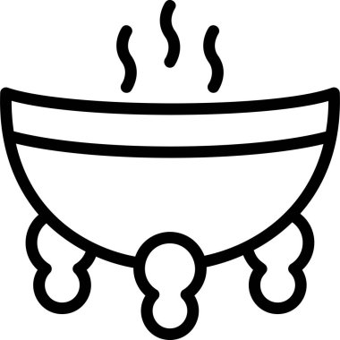 sıcak içecek simgesi, vektör, illüstrasyon