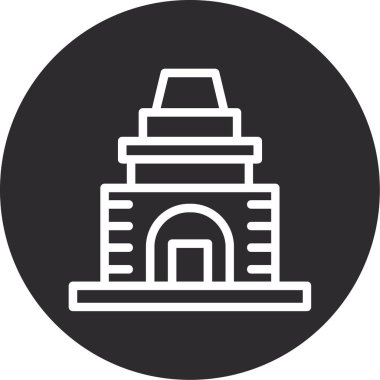 vektör oluşturma simgesi, basit tasarım illüstrasyonu