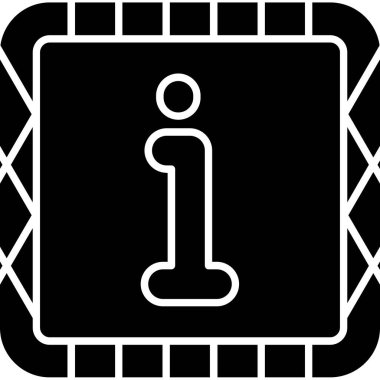 bilgi simgesi, vektör illüstrasyonu