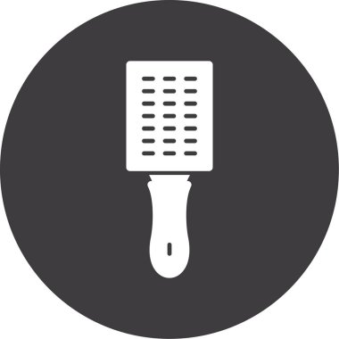 tarak web simgesi basit illüstrasyon