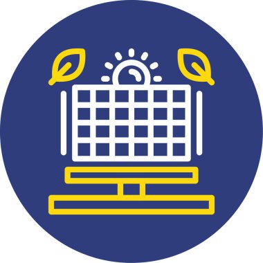 seo modern simgesinin vektör illüstrasyonu