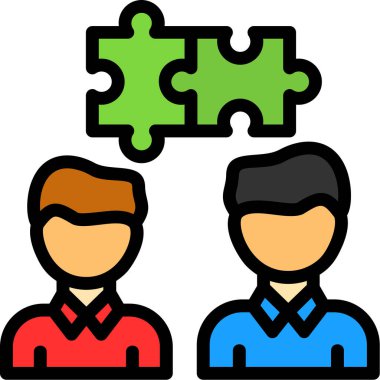 iş takım çalışması grup simgesi