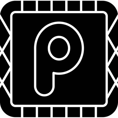 park simgesi, vektör çizimi