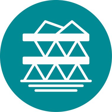 Yapı simgesinin vektör illüstrasyonu