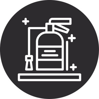 Modern ikon susuzluğunun vektör çizimi