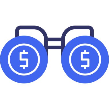 Para simge vektör işareti ve beyaz arka plan üzerinde izole sembolü,