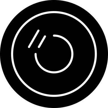 Yüz. Web simgesi basit illüstrasyon