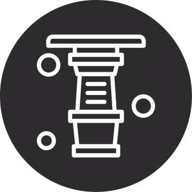 Modern b 'nin vektör illüstrasyonu eksik simgesi