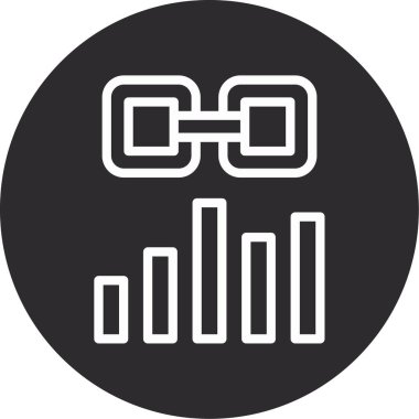 seo modern simgesinin vektör illüstrasyonu