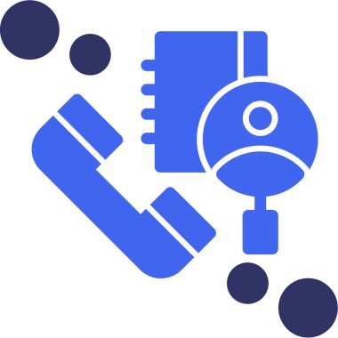 Vektör çizimi. Mikroskobun mikroskop simgesi.