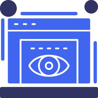 Mutfak. Web simgesi basit illüstrasyon