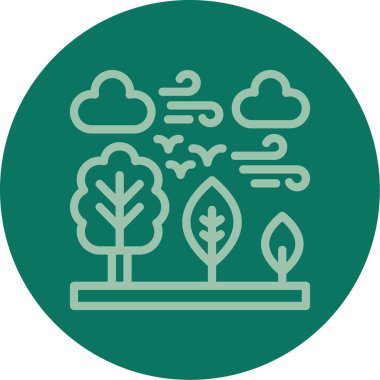 Moda tarzında izole edilmiş bir bulut simgesi