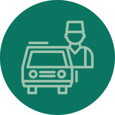 Projeniz için vektör otomobili simgesi