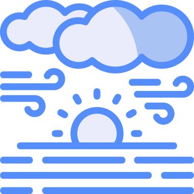 hava simgesi vektör illüstrasyonu