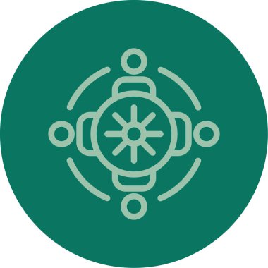 Benzersiz vektör simgesi