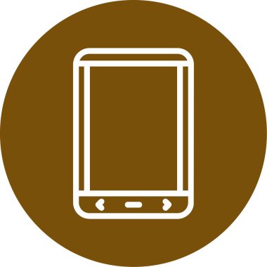 cep telefonu simgesi vektör çizimi