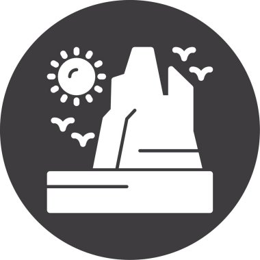 güzellik ve spa vektör simgesi.