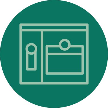 seo modern simgesinin vektör illüstrasyonu